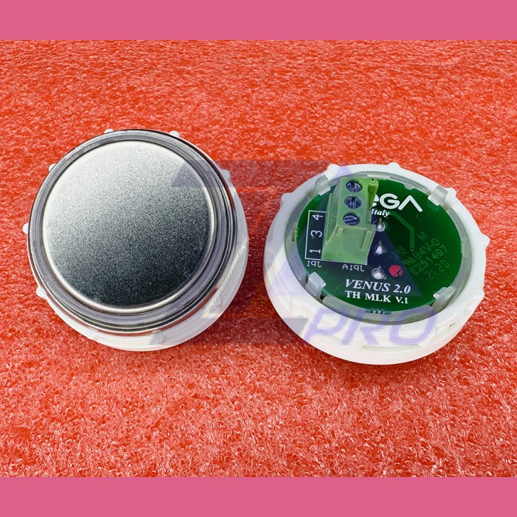 Модуль кнопочный без символов красная подсветка MLK Venus VEGA